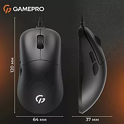 Компьютерная мышка GamePro GM690B Black - миниатюра 13
