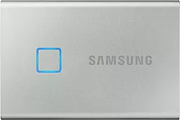 SSD Накопитель Samsung Portable T7 TOUCH 500 GB (MU-PC500S/WW) Silver