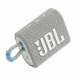 Колонки акустические JBL Go 3 Eco White (JBLGO3ECOWHT) - миниатюра 4