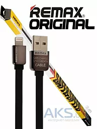 Кабель USB Remax Kingkong Lightning Cable Black (RC-015i) - миниатюра 3
