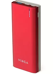 Повербанк Vinga BTPB3810QCROR 10000 mAh Red - фото Повербанк Vinga BTPB3810QCROR 10000 mAh Red