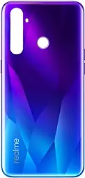 Задняя крышка корпуса Realme 5 Pro / Q Crystal Blue - фото Задняя крышка корпуса Realme 5 Pro / Q Crystal Blue