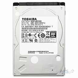 Жесткий диск для ноутбука Toshiba 500 GB 2.5 (MQ01ABD050_)