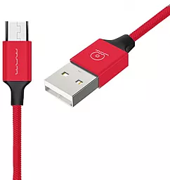 Кабель USB WUW X86 micro USB Cable Red