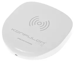 Бездротовий (індукційний) зарядний пристрій Konfulon Q05 5W White