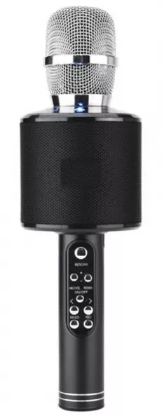 Безпровідний мікрофон для караоке DM K319 Black - фото 1