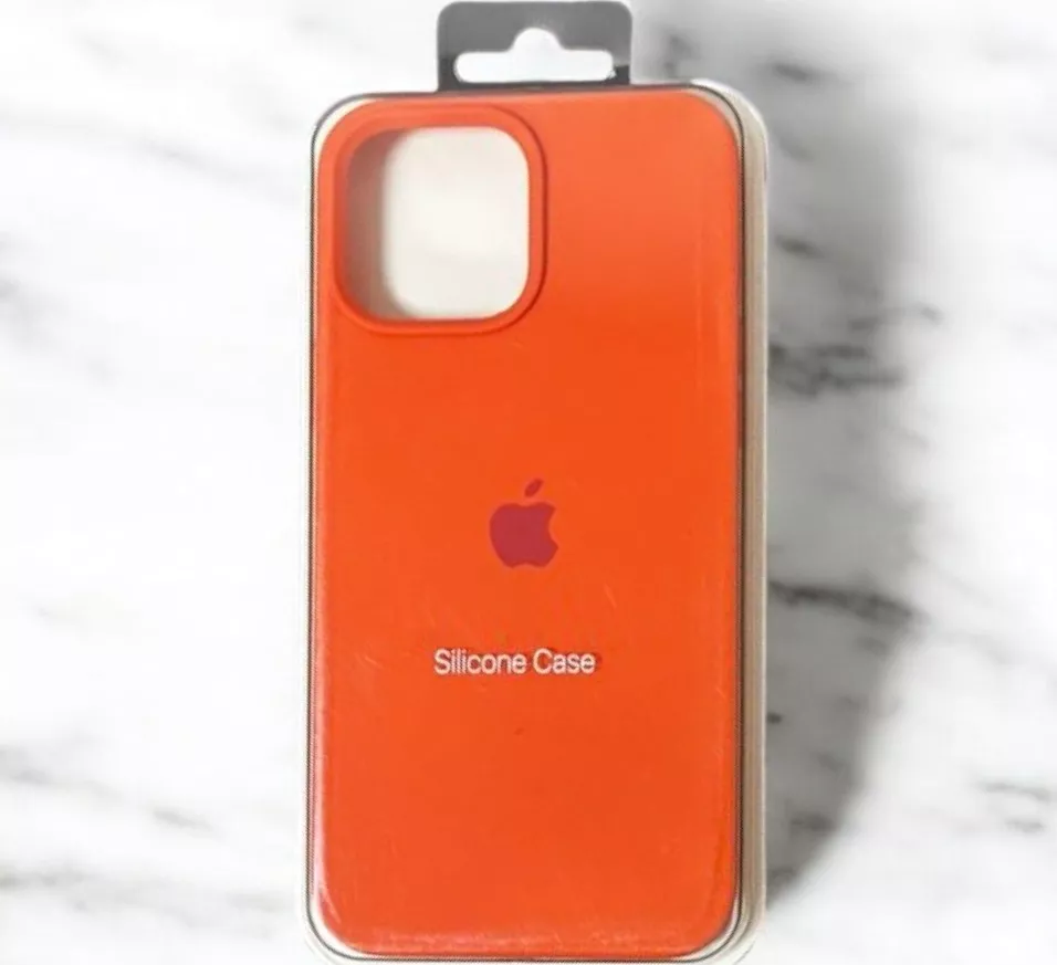 Чохол Silicone Case Full для Apple iPhone 14 Pro Max Orange - фото 2