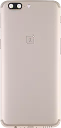 Задняя крышка корпуса OnePlus 5 (A5000) Original  Gold