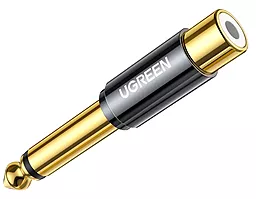 Аудио переходник Ugreen AV169 Jack 6.35мм - RCA М/F black (80731) - фото Аудио переходник Ugreen AV169 Jack 6.35мм - RCA М/F black (80731)