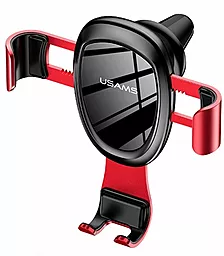 Держатель Usams US-ZJ042 Gravity Car Holder Red