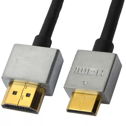 Відеокабель HDMI - mini HDMI 2m Ultra Slim - фото 3