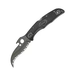 Нож Spyderco Matriarch 2 Emerson Open (C12SBBK2W) Black - фото Нож Spyderco Matriarch 2 Emerson Open (C12SBBK2W) Black