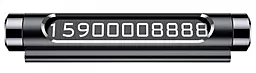 Автовизитка Baseus Temporary Parking Number Card Black (ACNUM-C01)