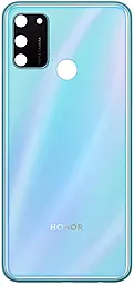 Задняя крышка корпуса Huawei Honor 9A со стеклом камеры Blue - фото Задняя крышка корпуса Huawei Honor 9A со стеклом камеры Blue