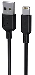 USB Кабель T-PHOX Fast T-L829 Lightning Cable 3A 1.2m Black