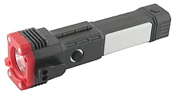 Фонарик аккумуляторный Quantum Hummer 3W LED+COB с функцией powerbank (QM-FL1034) - фото Фонарик аккумуляторный Quantum Hummer 3W LED+COB с функцией powerbank (QM-FL1034)