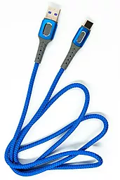 USB Кабель Dengos USB Type-C Cable Blue (NTK-TC-LP-BLUE)