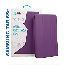 Чехол для планшета BeCover Smart Case Samsung Galaxy Tab S5e T720, T725 Purple (705320) - фото Чехол для планшета BeCover Smart Case Samsung Galaxy Tab S5e T720, T725 Purple (705320)