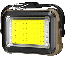 Фонарик аккумуляторный Luxury TZD-01-COB-PRO solar с функцией powerbank - фото Фонарик аккумуляторный Luxury TZD-01-COB-PRO solar с функцией powerbank