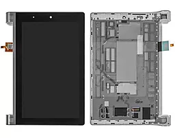 Дисплей для планшету Lenovo Yoga Tablet 2 831 (#MCF-080-1838, CLAA080FP01 XG) + Touchscreen with frame Silver