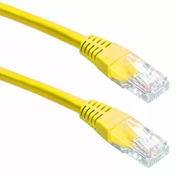 Патч-корд RJ-45 5м Cablexpert Cat. 5e UTP жёлтый (PP12-5M/Y) - фото Патч-корд RJ-45 5м Cablexpert Cat. 5e UTP жёлтый (PP12-5M/Y)