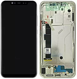 Дисплей Xiaomi Mi 8 с тачскрином и рамкой, (OLED), Silver - фото Дисплей Xiaomi Mi 8 с тачскрином и рамкой, (OLED), Silver
