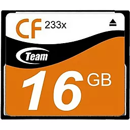 Карта пам'яті Team Compact Flash 16GB 233x (TCF16G23301)