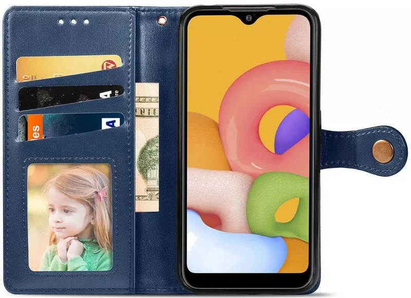 Чехол GETMAN Gallant для Xiaomi Redmi Note 10 Pro Blue - фото 2