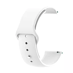 Змінний ремінець для розумного годинника Samsung Galaxy Watch 46mm/Watch 3 45mm/Gear S3 Classic/Gear S3 Frontier (706317) White