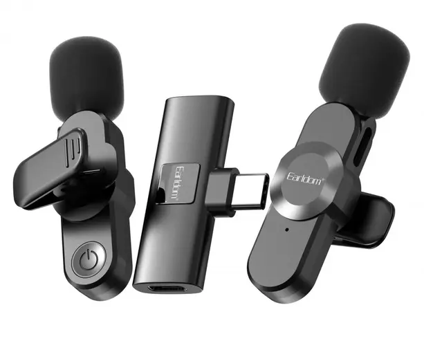 Петличный микрофон Earldom ET-MC8C USB C  - фото 1