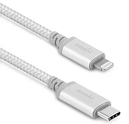 Кабель USB PD Moshi Integra USB Type-C - Lightning Cable Jet Silver (99MO084105) - миниатюра 2