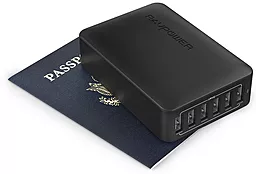 Сетевое зарядное устройство RavPower 60W 12A 6-Port USB Desktop Charging Station with iSmart Technology Black (RP-PC028 / RP-PC028BK) - миниатюра 4