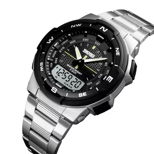Часы наручные SKMEI 1370SI Silver - фото 2
