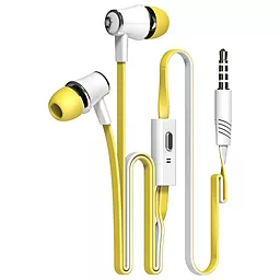 Наушники Langsdom JM21 Yellow - фото Наушники Langsdom JM21 Yellow