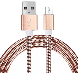 Кабель USB Siyoteam Metal micro USB Cable Rose Gold
