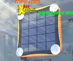 Повербанк MANGO MAX Xtreme Solar PowerBox 5600mAh Orange