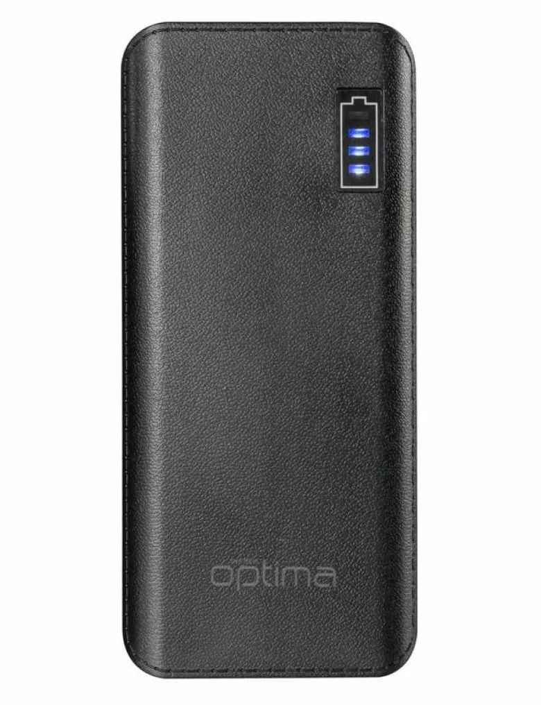 Повербанк Optima OPB-10-1 10000 mAh Black - фото 1