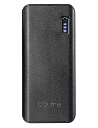 Повербанк Optima OPB-10-1 10000 mAh Black - фото Повербанк Optima OPB-10-1 10000 mAh Black