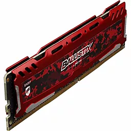 Оперативна пам'ять Crucial 16GB (2x8GB) DDR4 3000MHz Ballistix Sport LT Red (BLS2K8G4D30AESEK) - мініатюра 2
