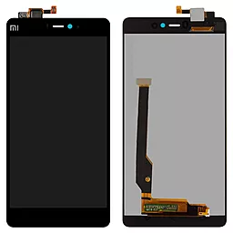 Дисплей Xiaomi Mi4c с тачскрином, оригинал, Black