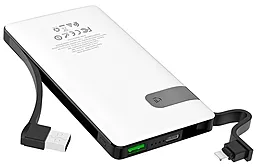 Повербанк Hoco S10 Multi-function 10000 mAh White - мініатюра 3 Повербанк Hoco S10 Multi-function 10000 mAh White - мініатюра 3
