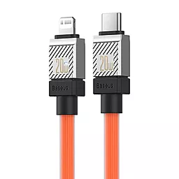 Кабель USB PD Baseus CoolPlay Series 20W 3A 1M USB Type-C - Lightning Cable Orange - мініатюра 5