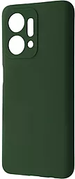 Чехол Wave Full Silicone Cover для Honor X7a Cyprus Green