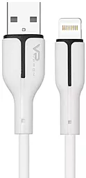 Кабель Veron LS06 USB-A - Lightning 12w 2.4a 1м cable White - фото Кабель Veron LS06 USB-A - Lightning 12w 2.4a 1м cable White