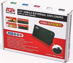 Кишеня для HDD AgeStar 3UB 2A14 White - мініатюра 3 Кишеня для HDD AgeStar 3UB 2A14 White - мініатюра 3