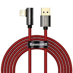 Кабель Baseus Legend Series Elbow Fast Charging USB-A - Lightning 12w 2.4a 1м cable Red (CACS000009)