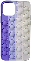 Чехол Epik 3D Silicone Pop it Blue Apple iPhone 11 Pro Max Dasheen/Light Pink