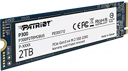 SSD Накопитель Patriot P300 2 TB M.2 2280 (P300P2TBM28)