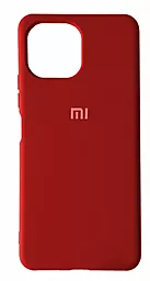 Чохол 1TOUCH Silicone Case Full Protective Xiaomi Mi 11 Lite Red