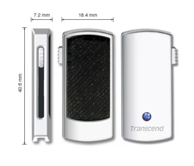 Флешка Transcend JetFlash V95С 4Gb (TS4GJFV95C) Black - фото 1